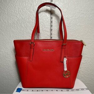 NWT MK Mandarin Jet Set Tote